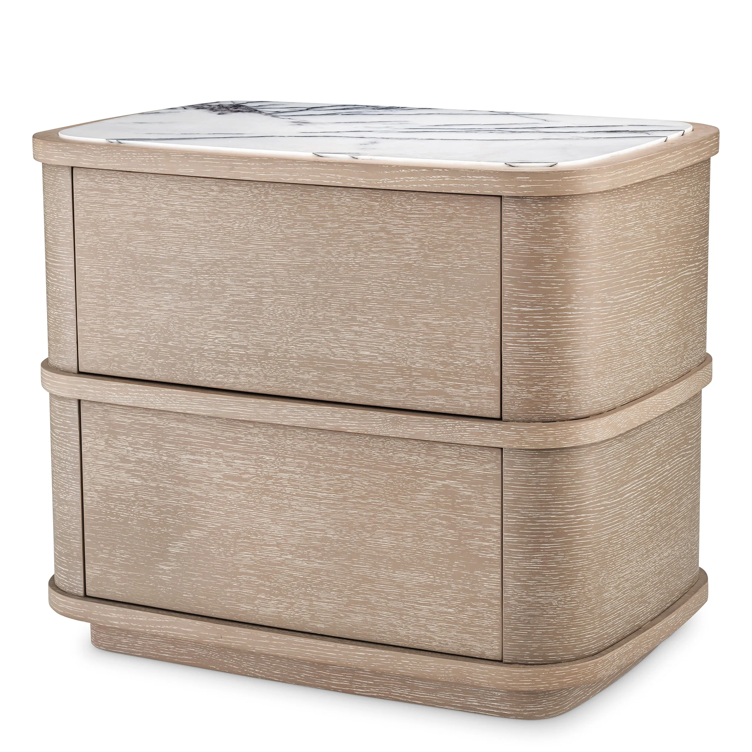 115718 - Bedside Table Cabana washed oak veneer