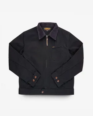 12oz Kurashikizome® Twill Work Jacket - Black