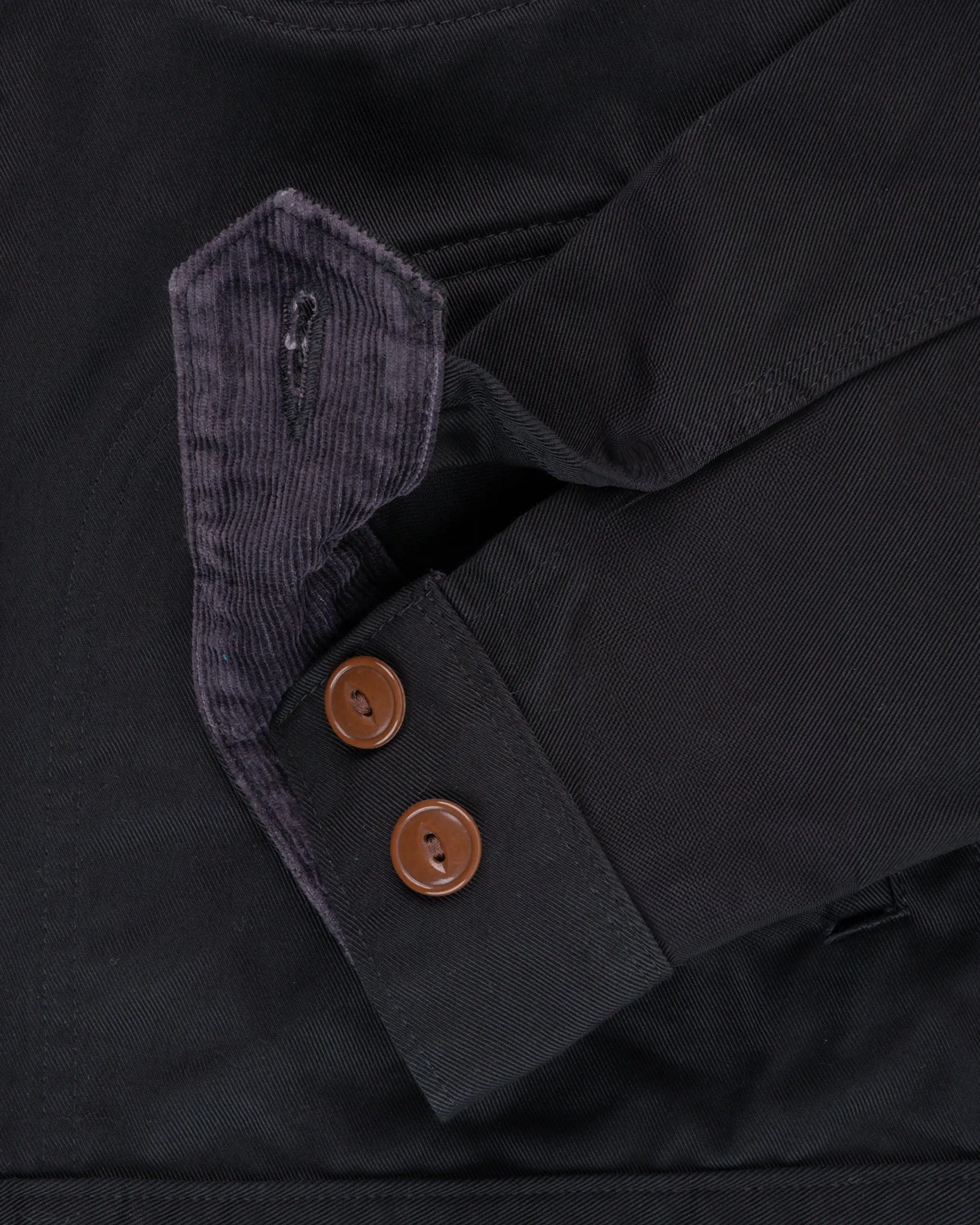 12oz Kurashikizome® Twill Work Jacket - Black