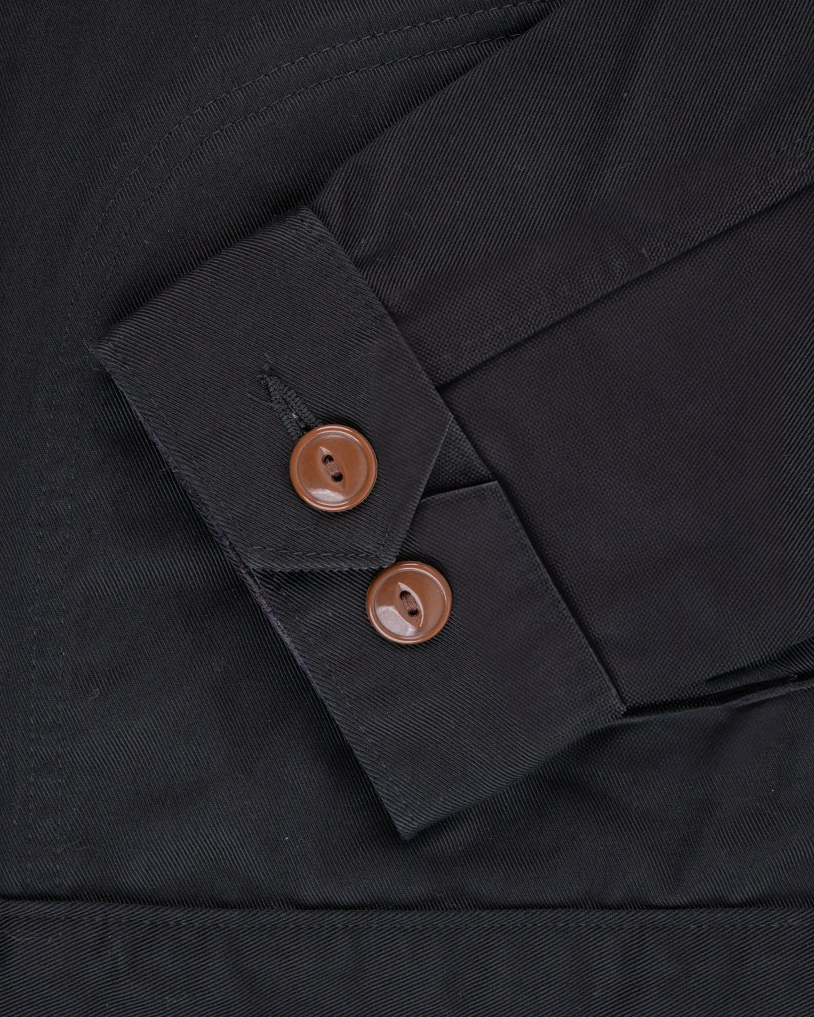12oz Kurashikizome® Twill Work Jacket - Black