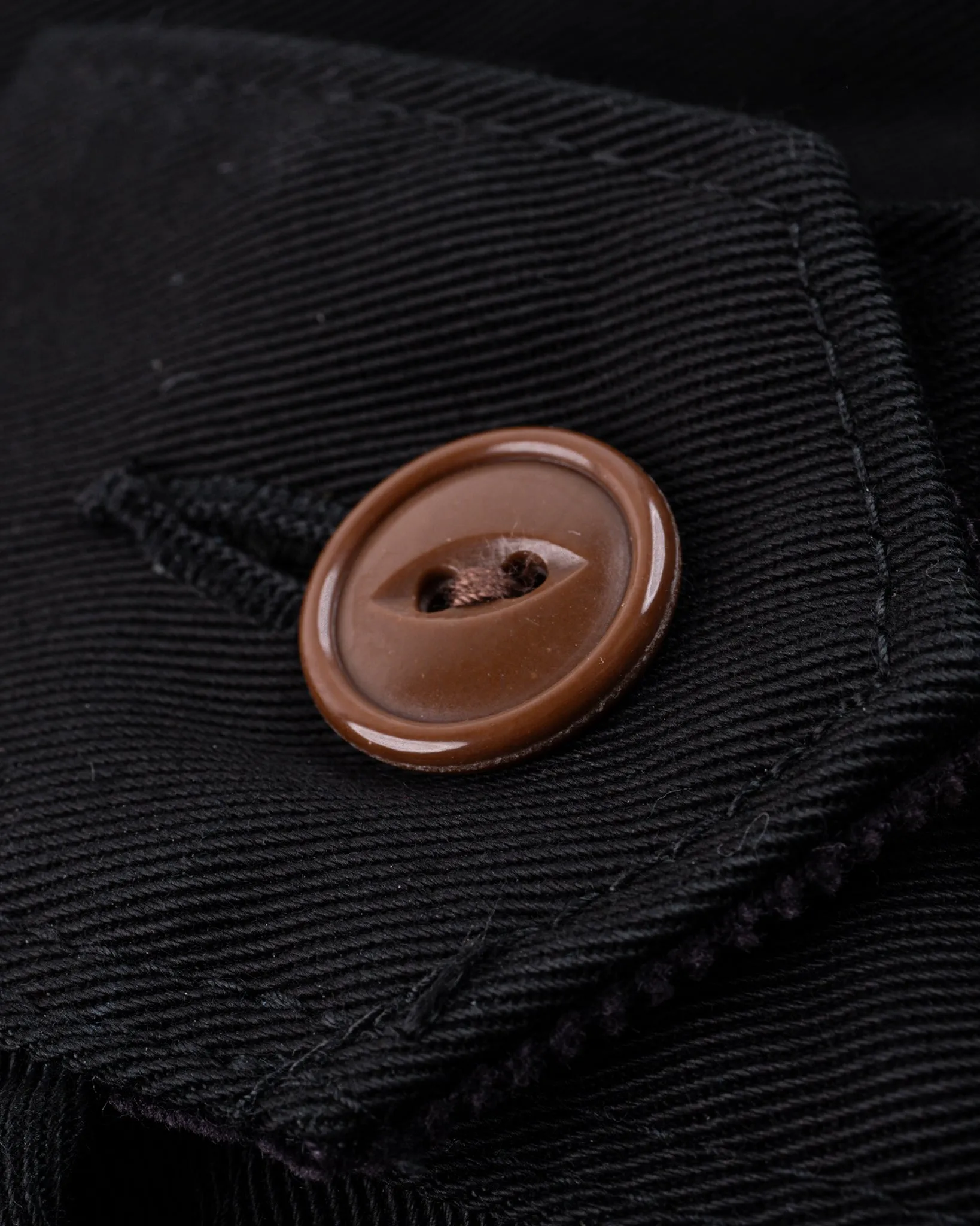 12oz Kurashikizome® Twill Work Jacket - Black