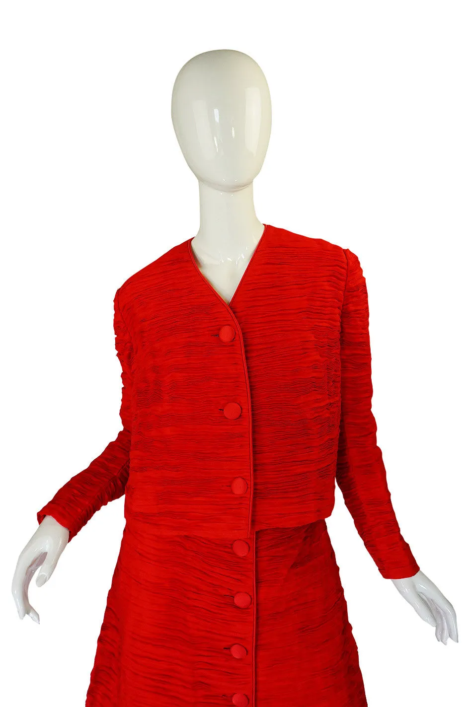 1960s Pleated Linen Sybil Connolly Suit