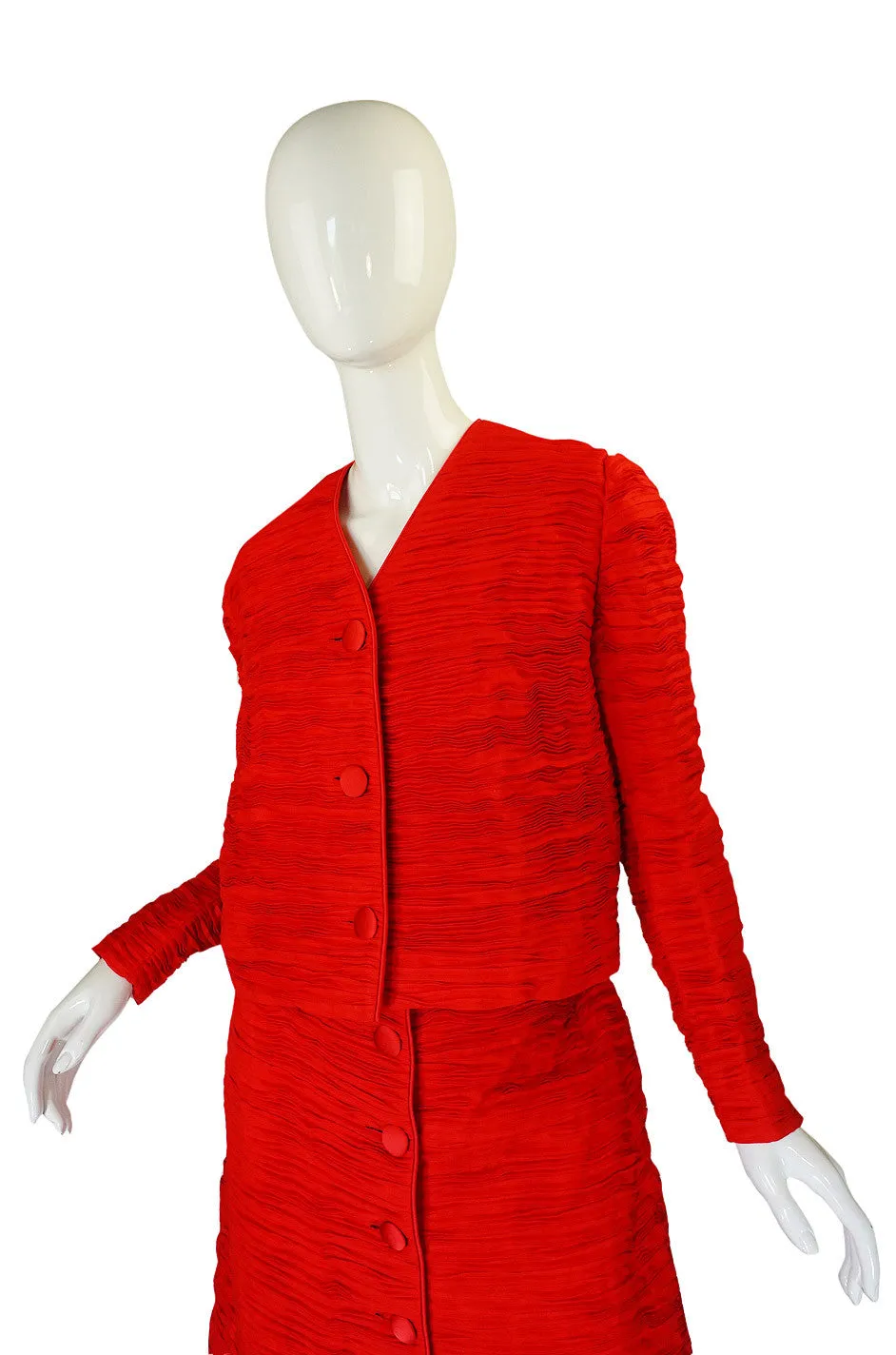 1960s Pleated Linen Sybil Connolly Suit