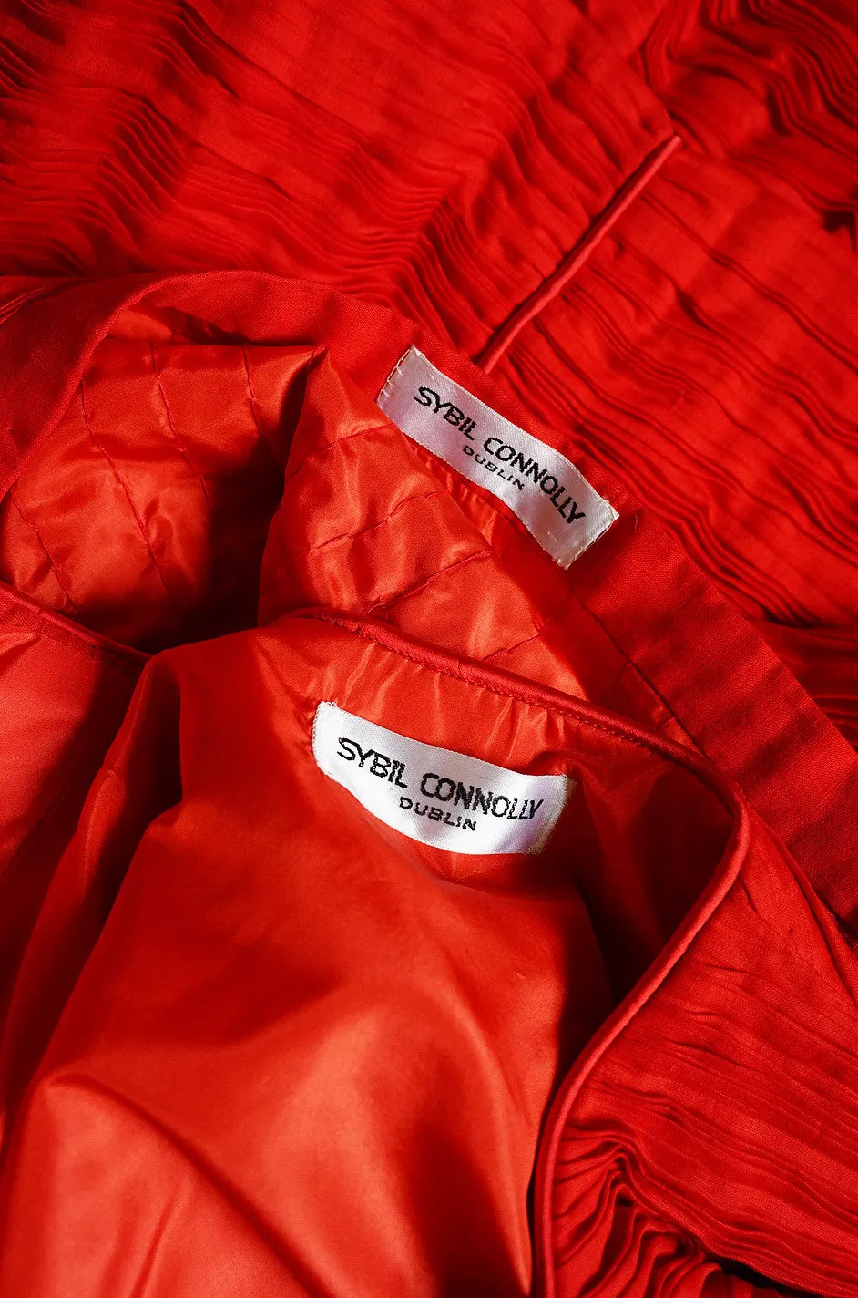 1960s Pleated Linen Sybil Connolly Suit