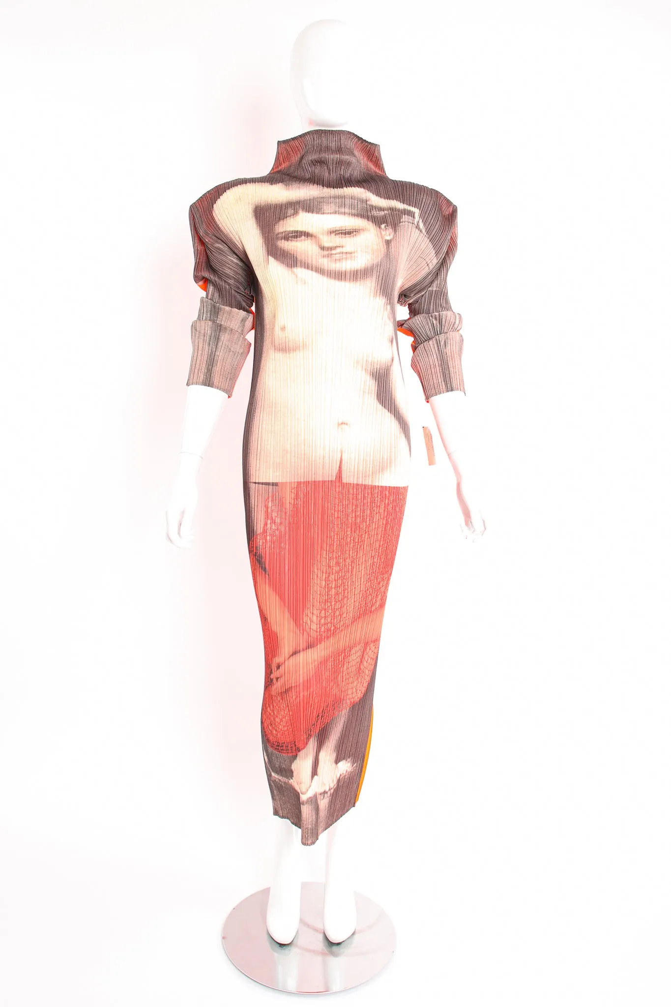 1997 A/W Yasumasa Morimura "La Source" Pleat Dress