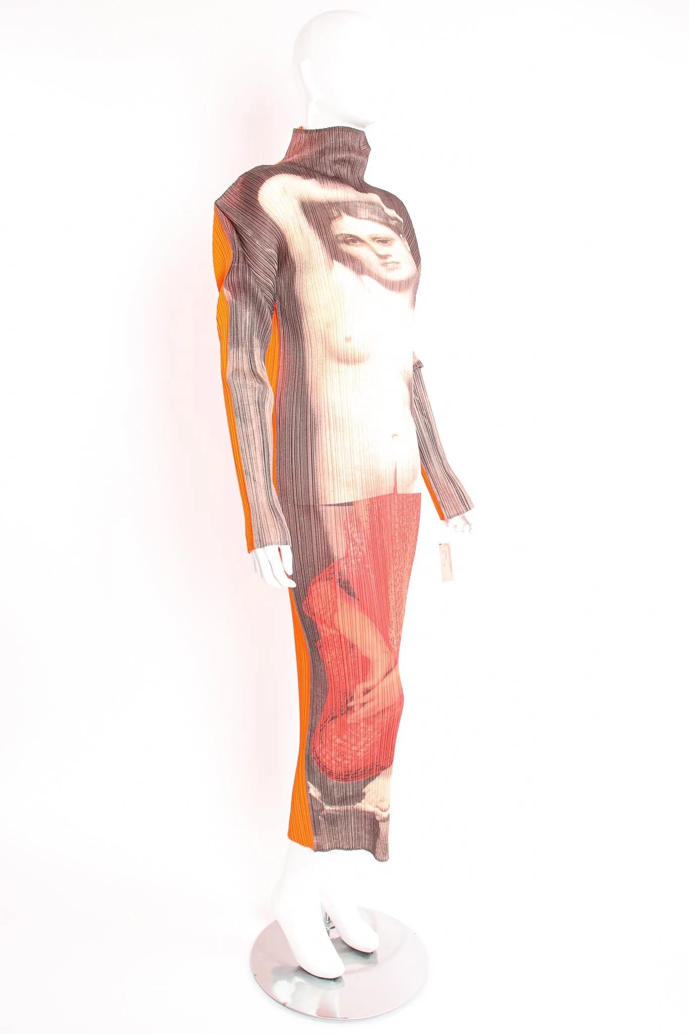 1997 A/W Yasumasa Morimura "La Source" Pleat Dress
