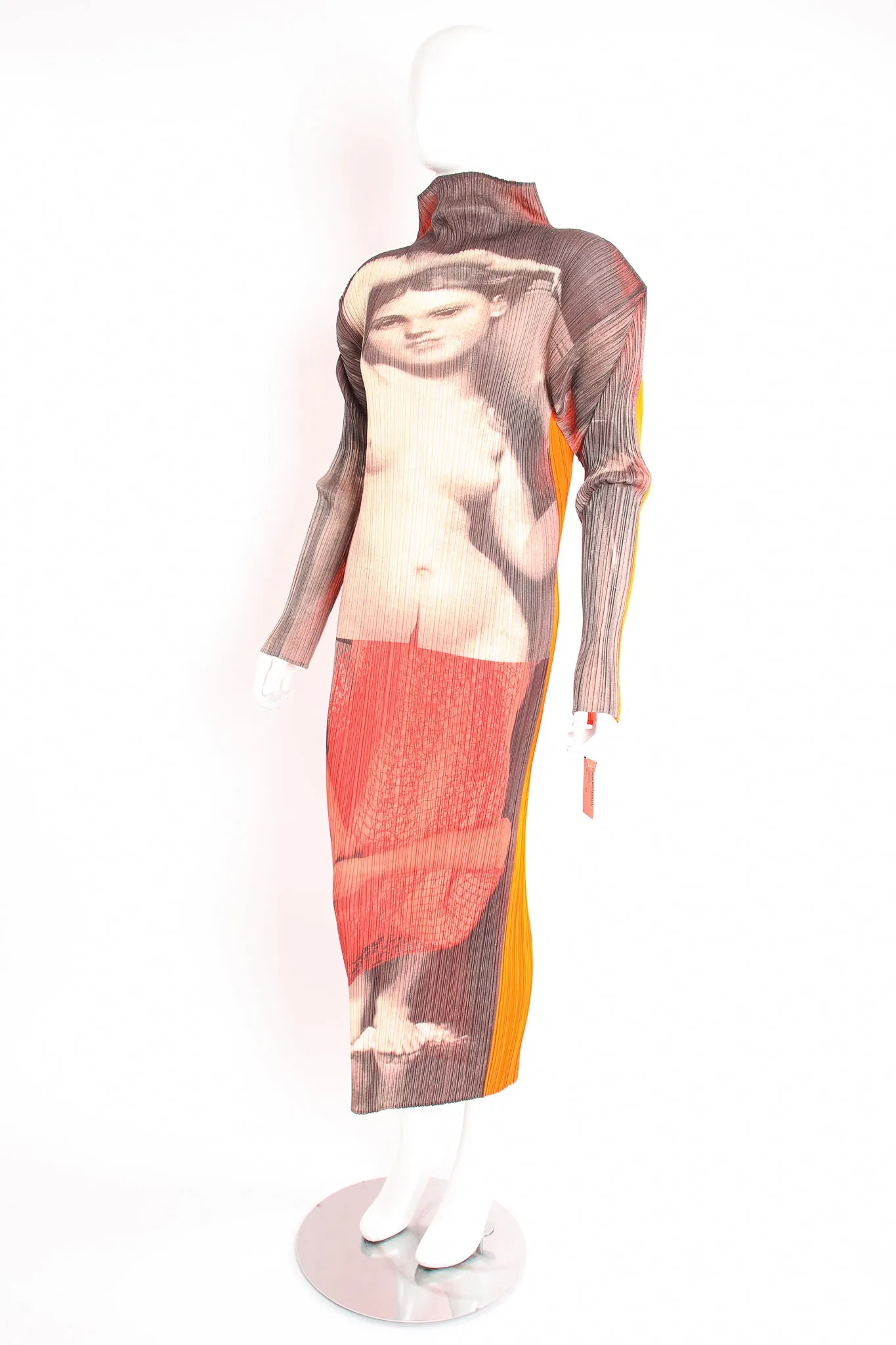 1997 A/W Yasumasa Morimura "La Source" Pleat Dress