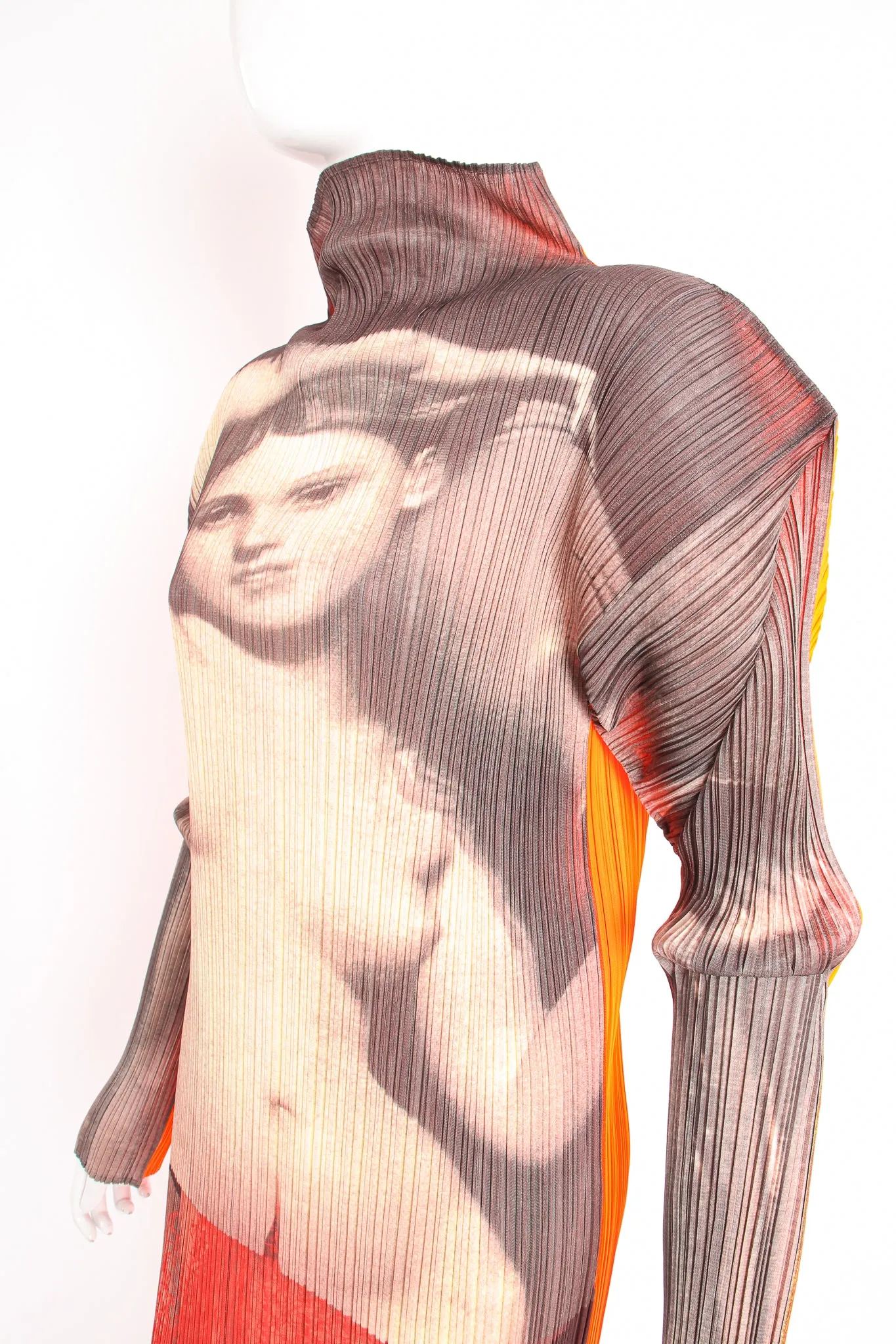 1997 A/W Yasumasa Morimura "La Source" Pleat Dress