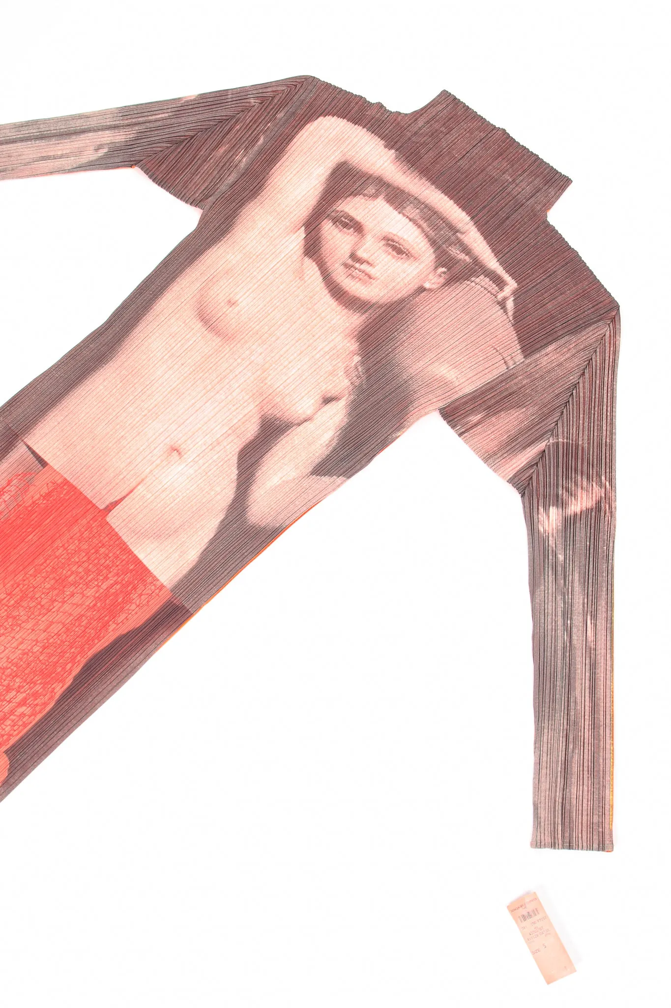 1997 A/W Yasumasa Morimura "La Source" Pleat Dress