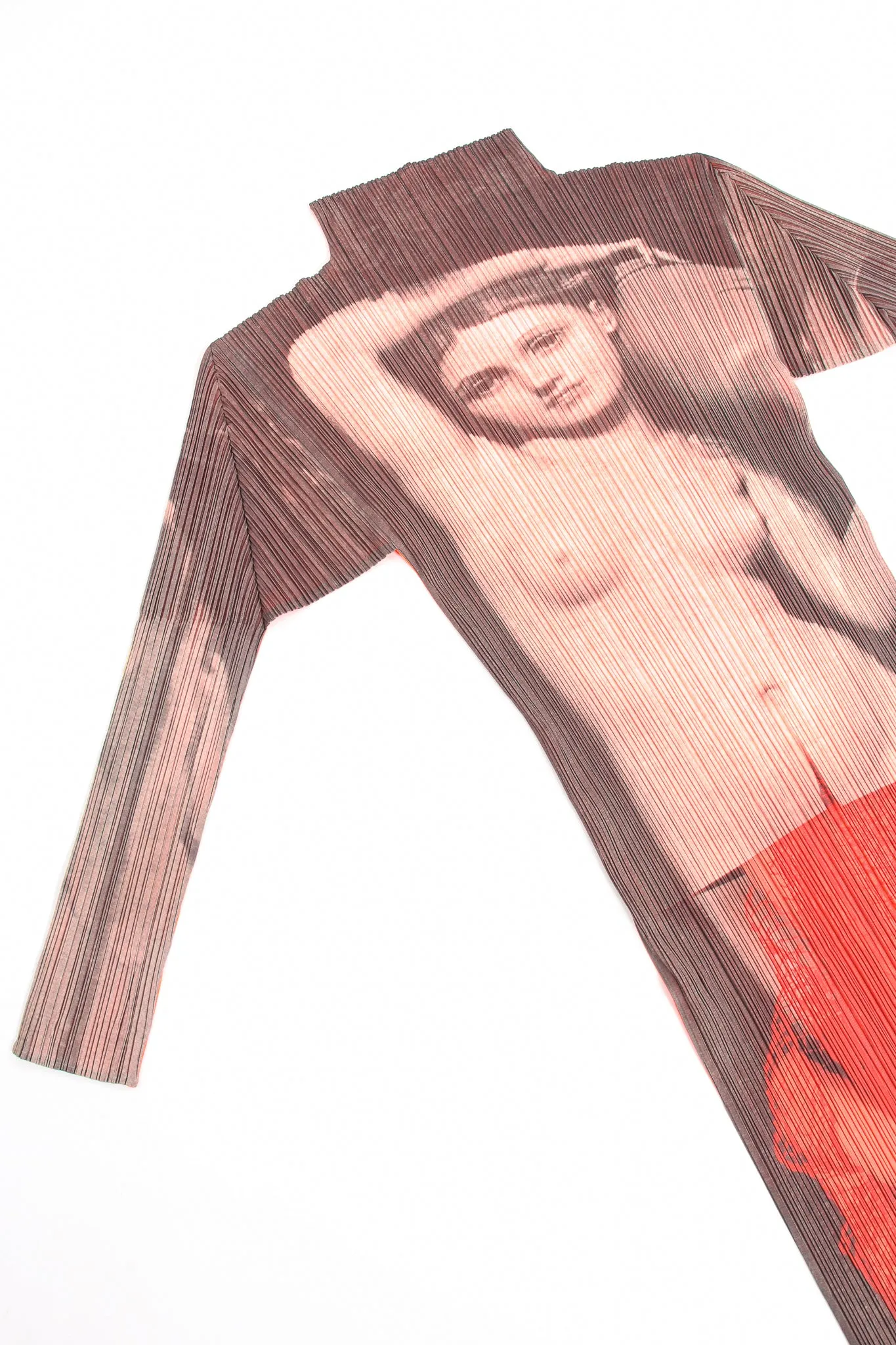 1997 A/W Yasumasa Morimura "La Source" Pleat Dress
