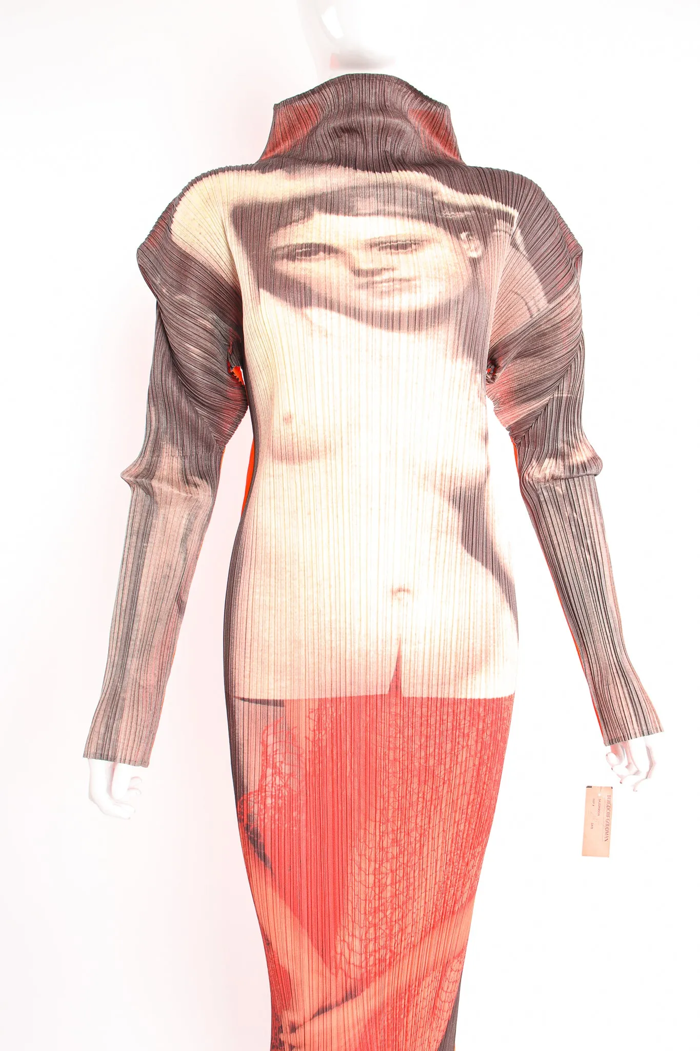 1997 A/W Yasumasa Morimura "La Source" Pleat Dress
