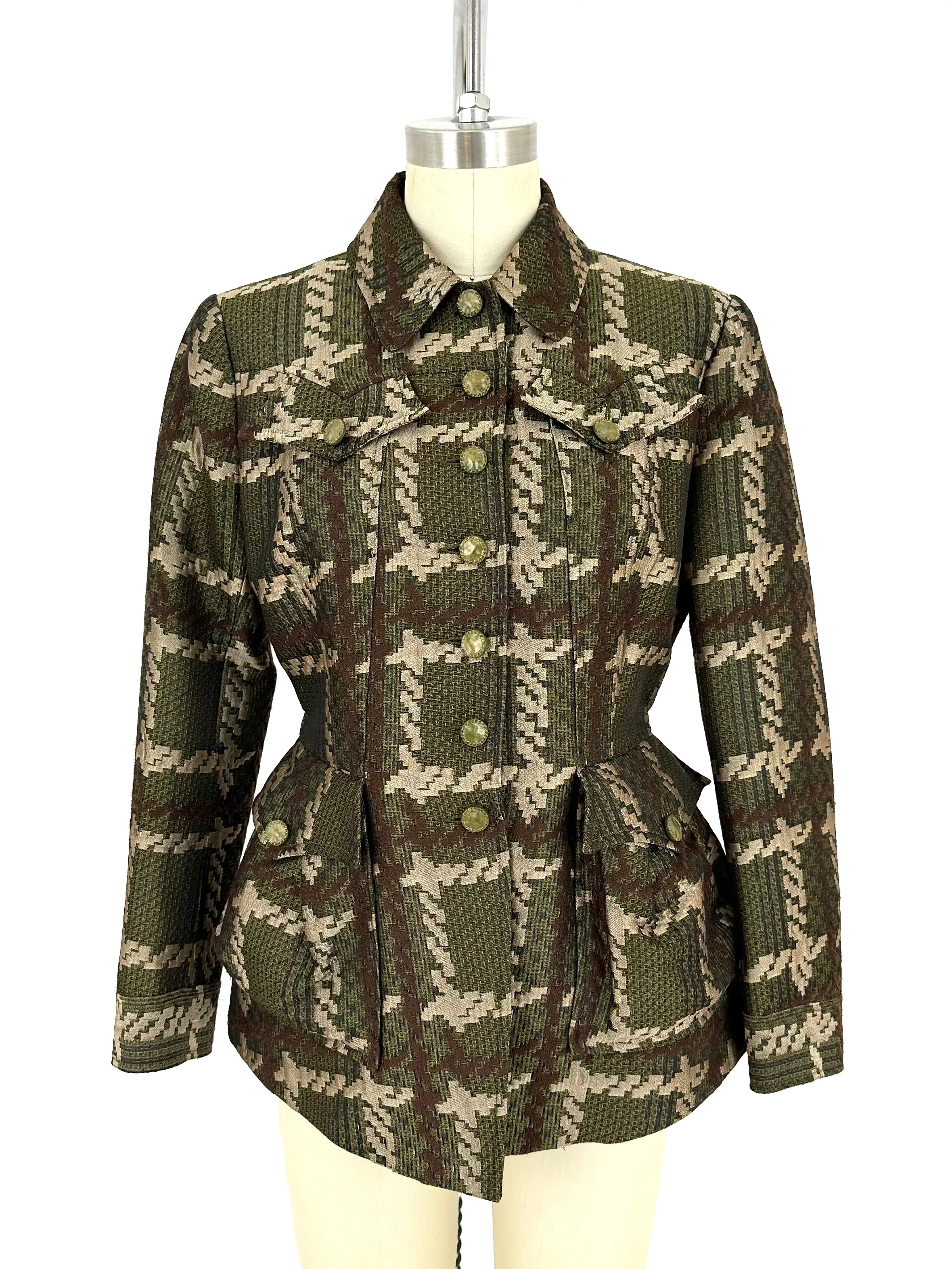 90s Bazar de Christian Lacroix Jacquard Jacket