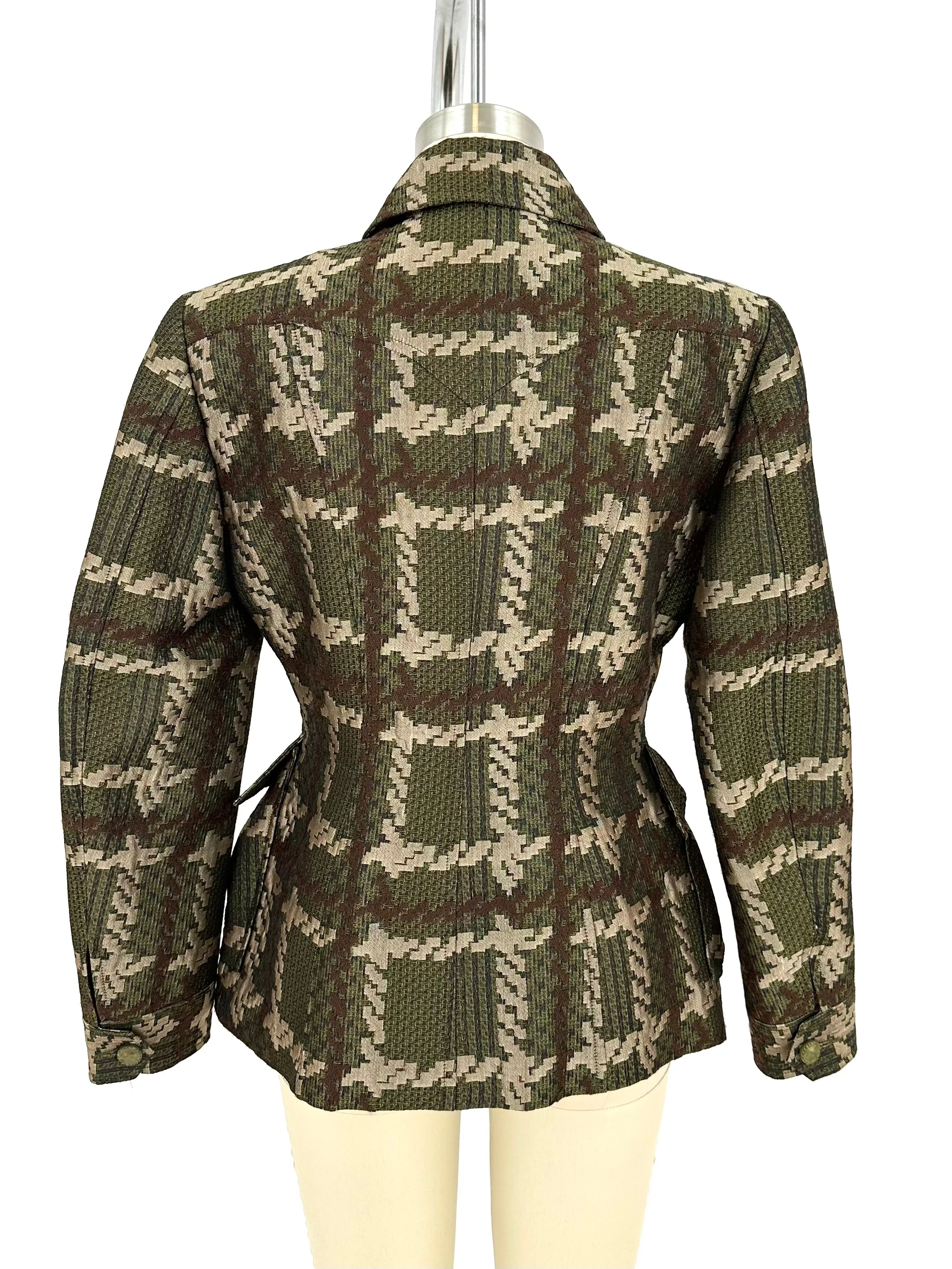 90s Bazar de Christian Lacroix Jacquard Jacket
