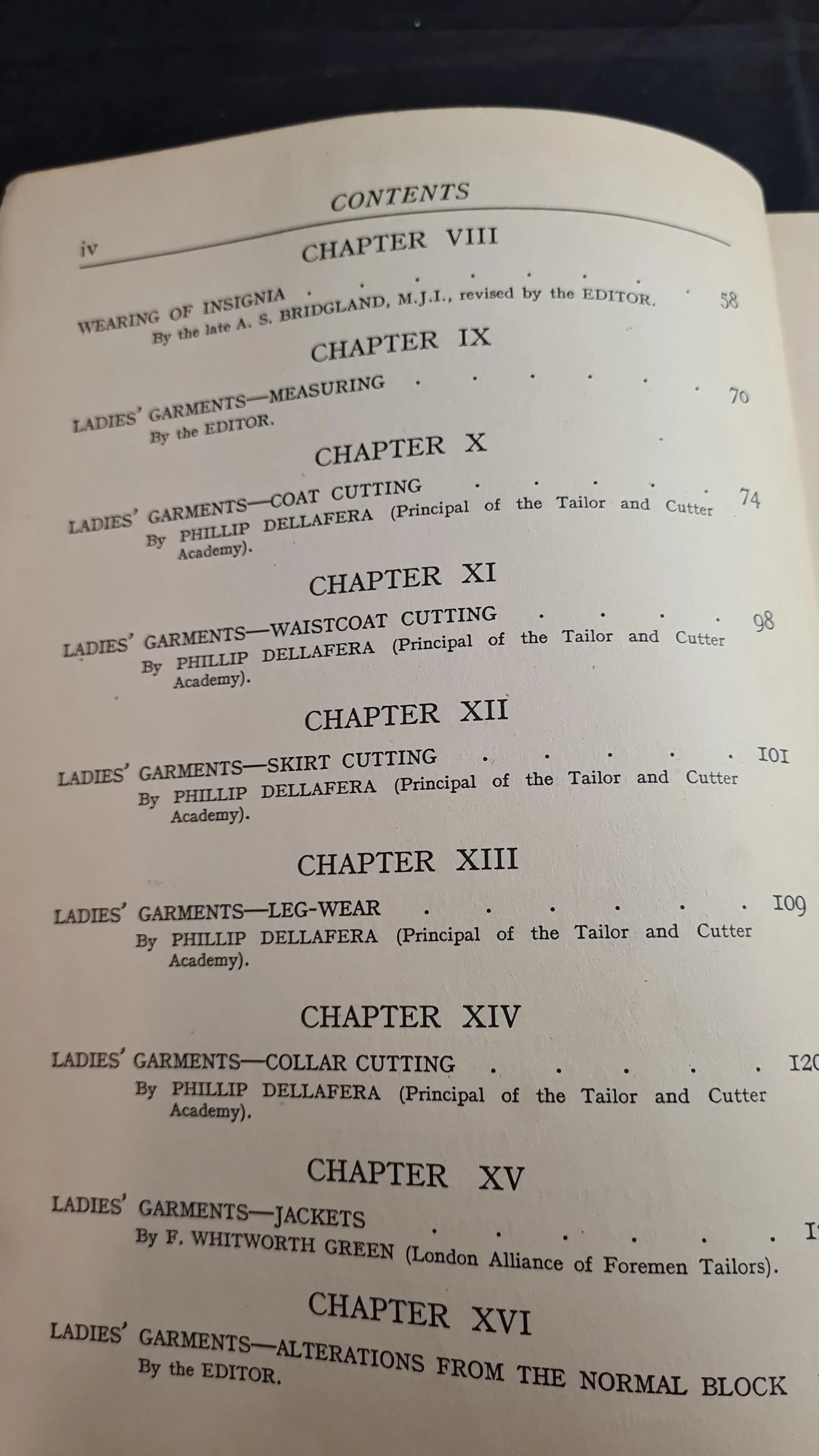 A A Whife - The Modern Outfitter & Clothier, Caxton Publishing, 1950, New and Revised