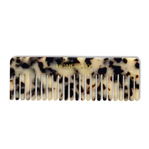 Acetate Detangling Comb - Tortoise