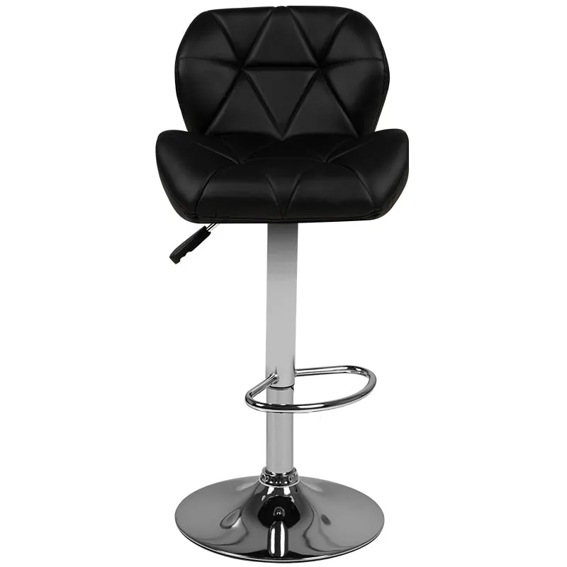ACTIVESHOP Bar stool m01 quilted adjustable black