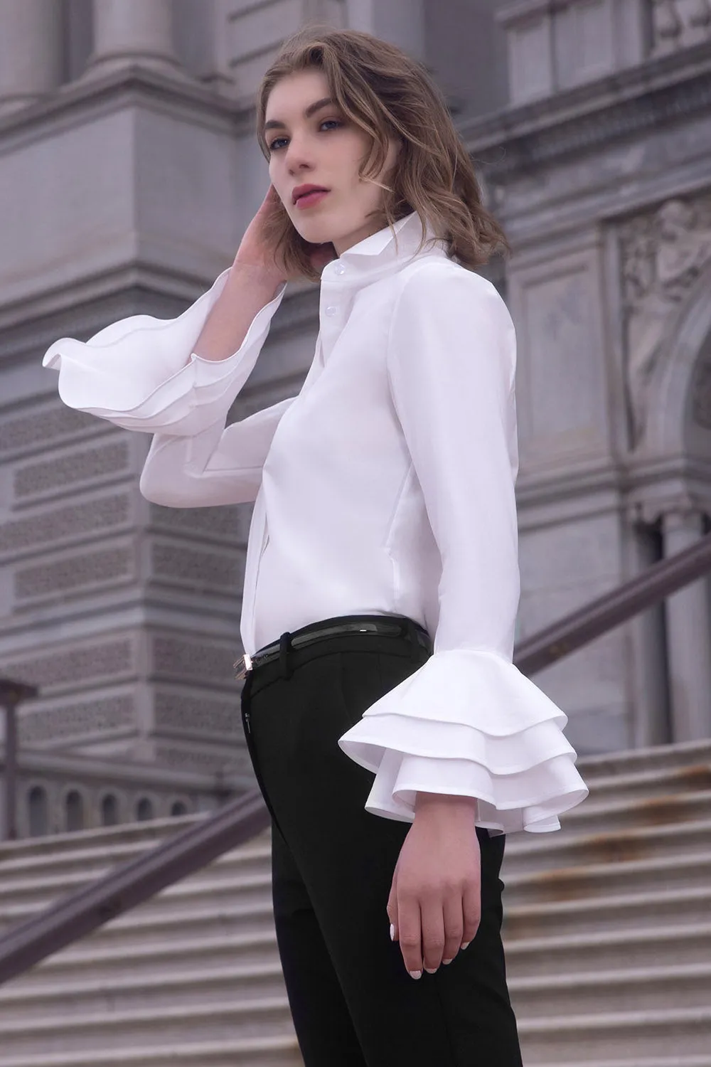 Alessia Button-Down Blouse