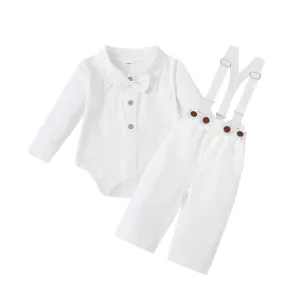 All White Formal Set