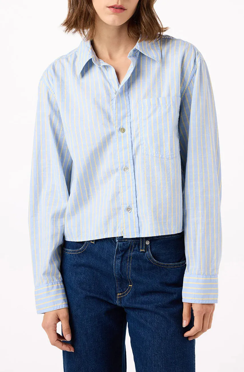 AMO-Janet Shirt Blue/Moncello