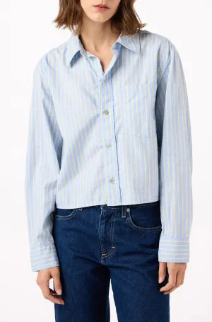 AMO-Janet Shirt Blue/Moncello