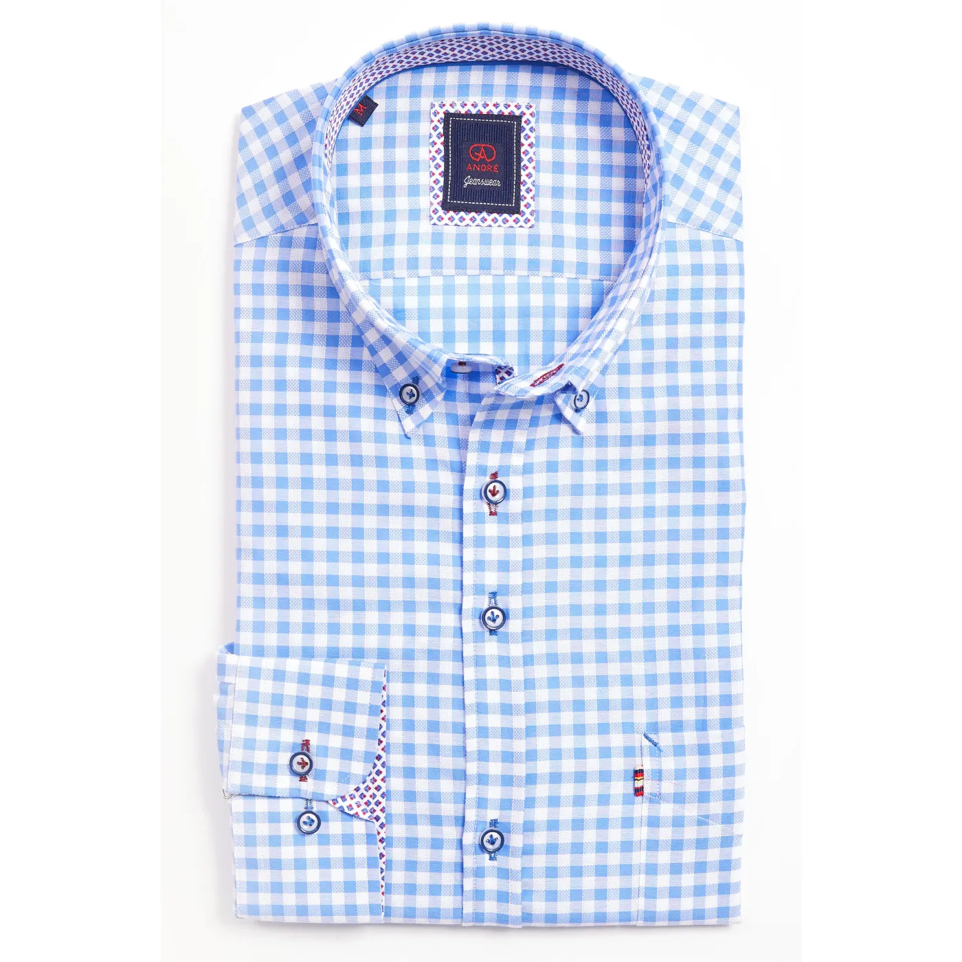 Andre "Rome" Check L/S Shirt