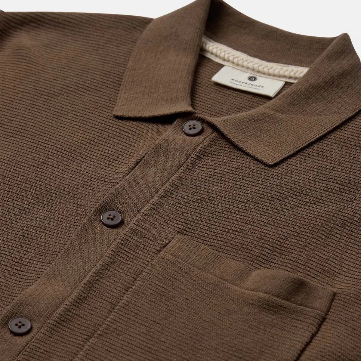 Anerkjendt Aksvend S/S Knit Shirt Cub