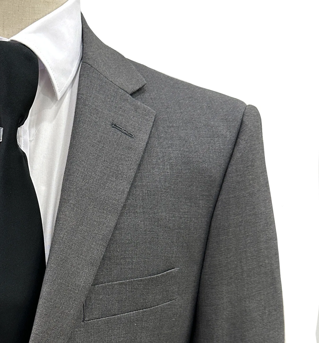 Angelo Rossi Modern Fit Suit - Charcoal