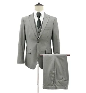 Angelo Rossi Modern Fit Vested Suit - Gray