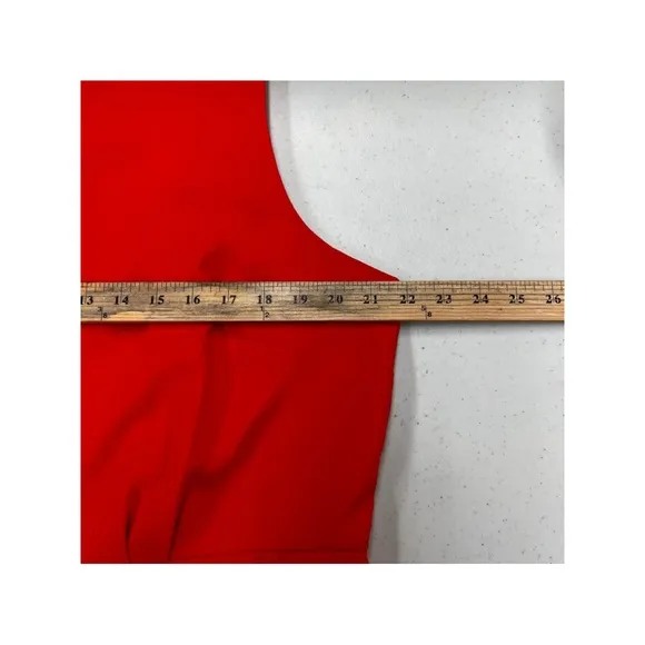 Ann Taylor Sleeveless Drop Waist Dress Size 16 Bright Orange | Pleated Hem NWT