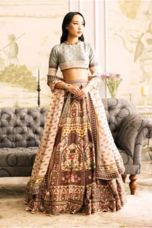 APHRODITE PRINTED LEHENGA SET - Ready To Ship