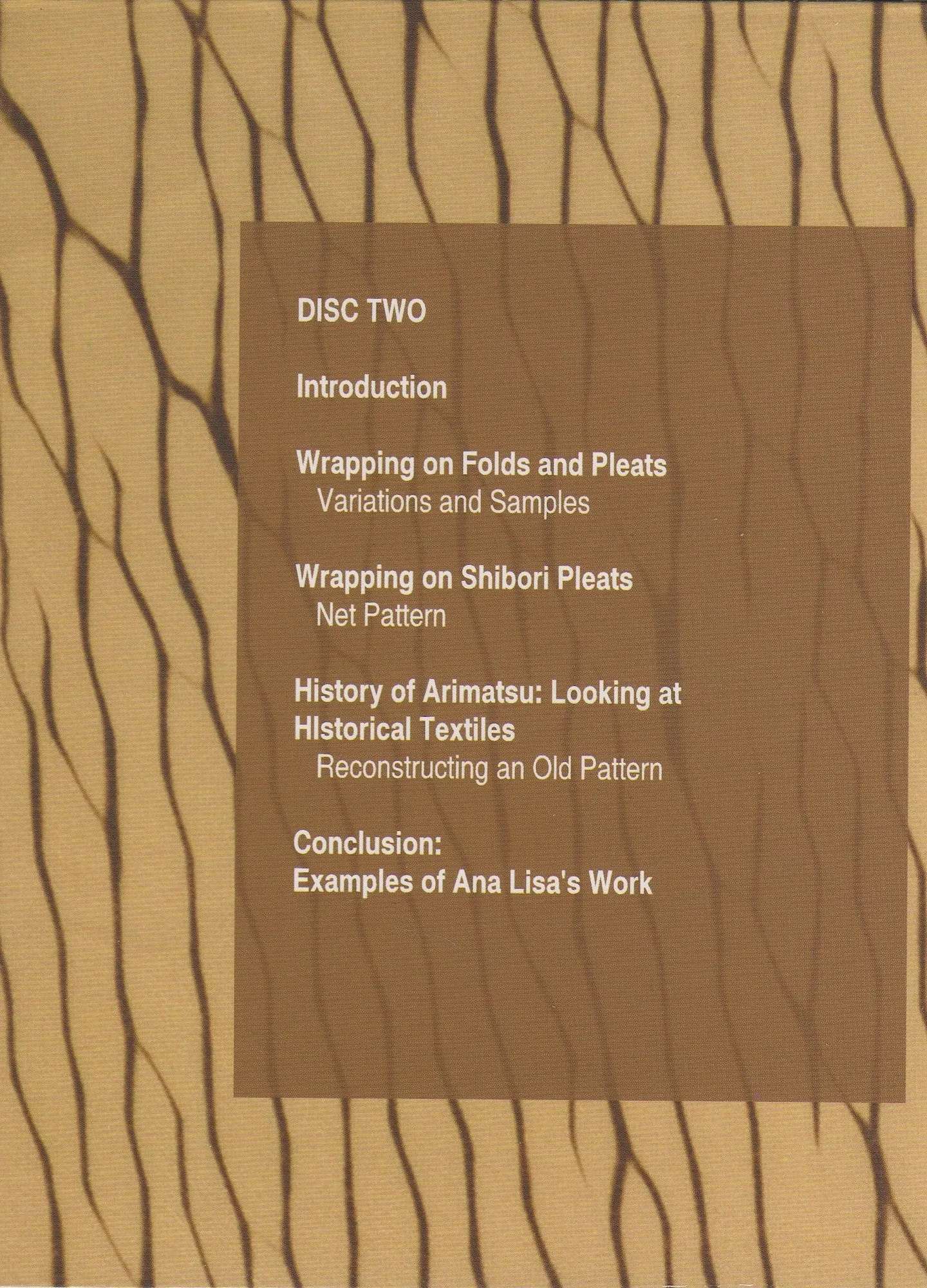 Arashi Shibori: A Language of Stripes