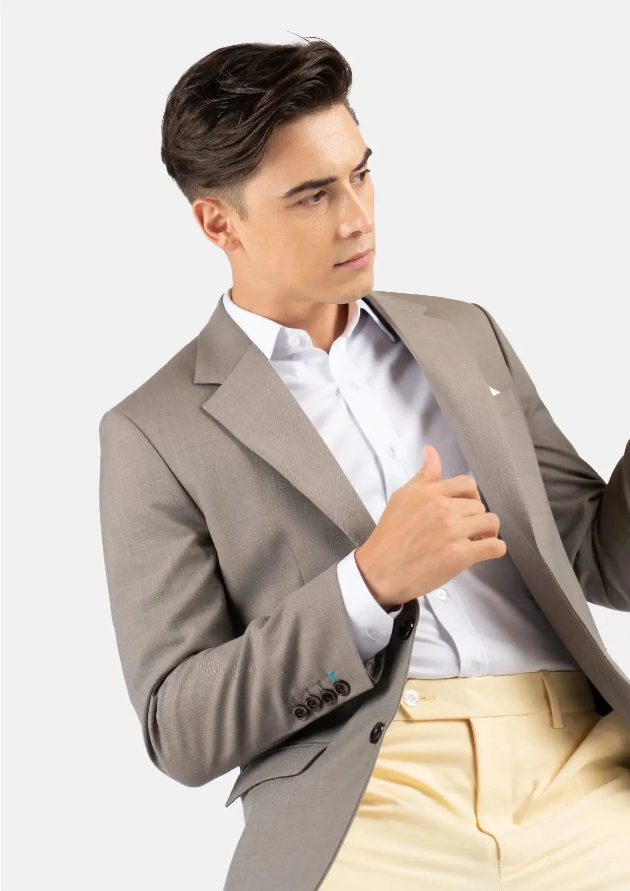 Astor Dorian Grey Sharkskin Jacket