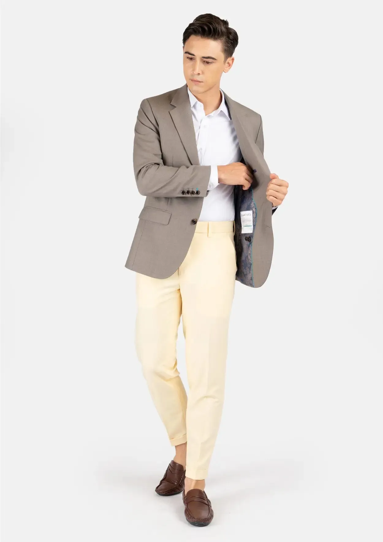 Astor Dorian Grey Sharkskin Jacket