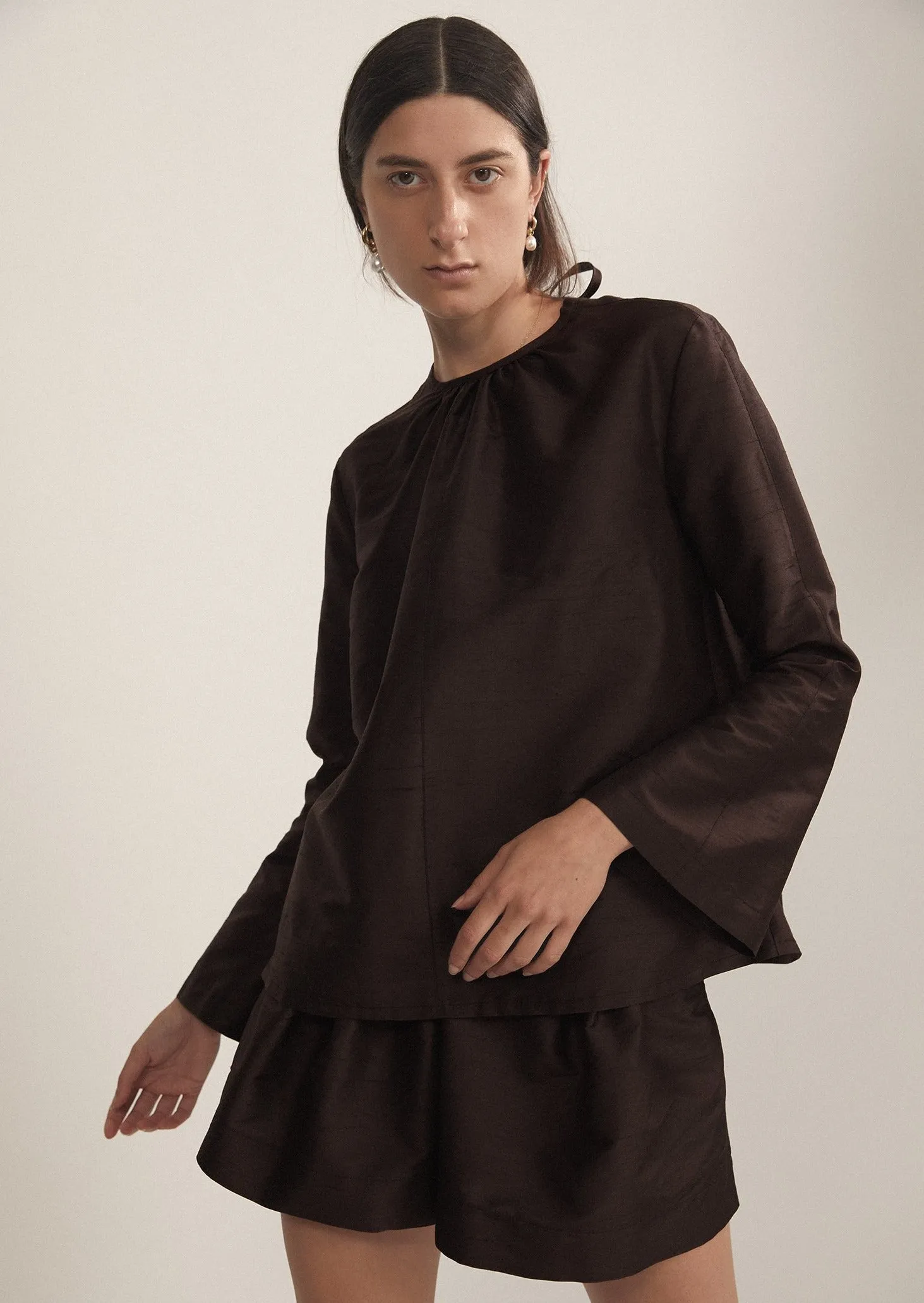 Balzac Blouse, Coffee