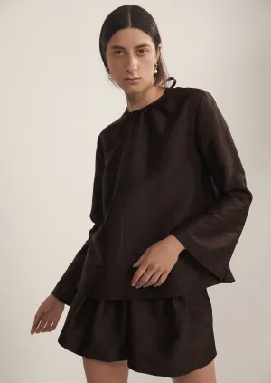 Balzac Blouse, Coffee