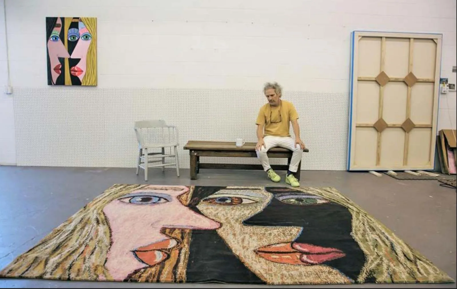 Beneath The Sun Rug by Brian Calvin