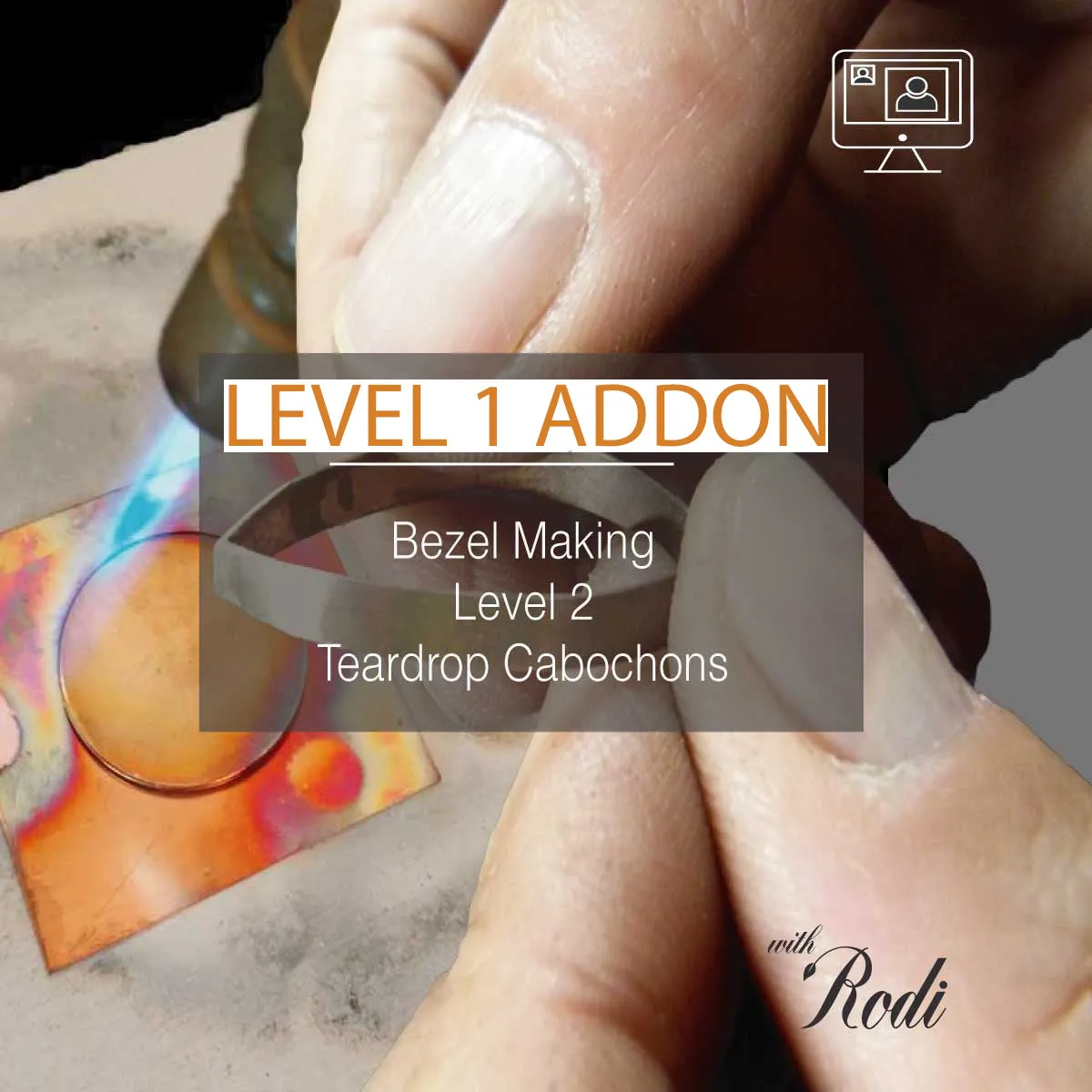 Bezel Making Level 2 (Teardrop Cabochons) - Live Online Class