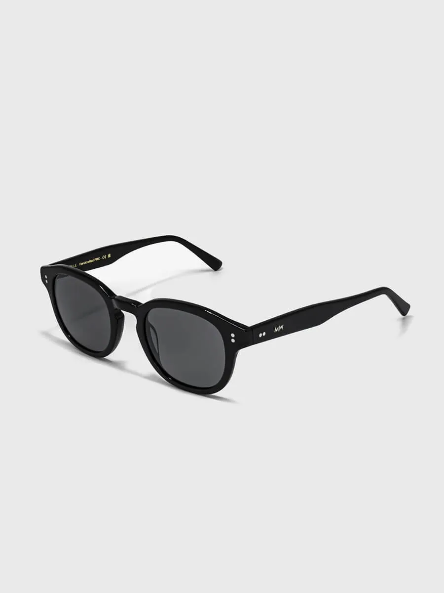 Bille Sunglasses - Grey Black