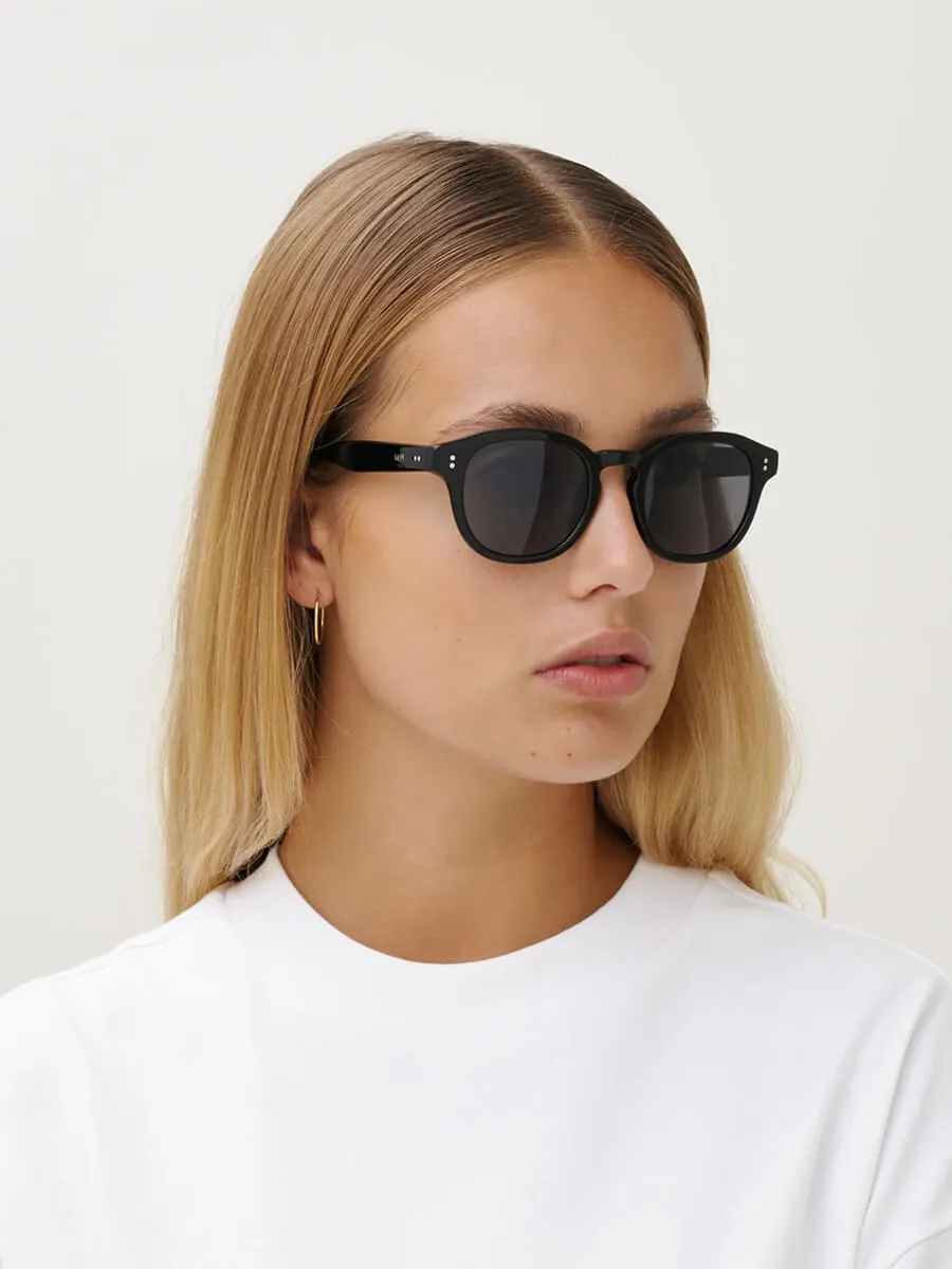 Bille Sunglasses - Grey Black