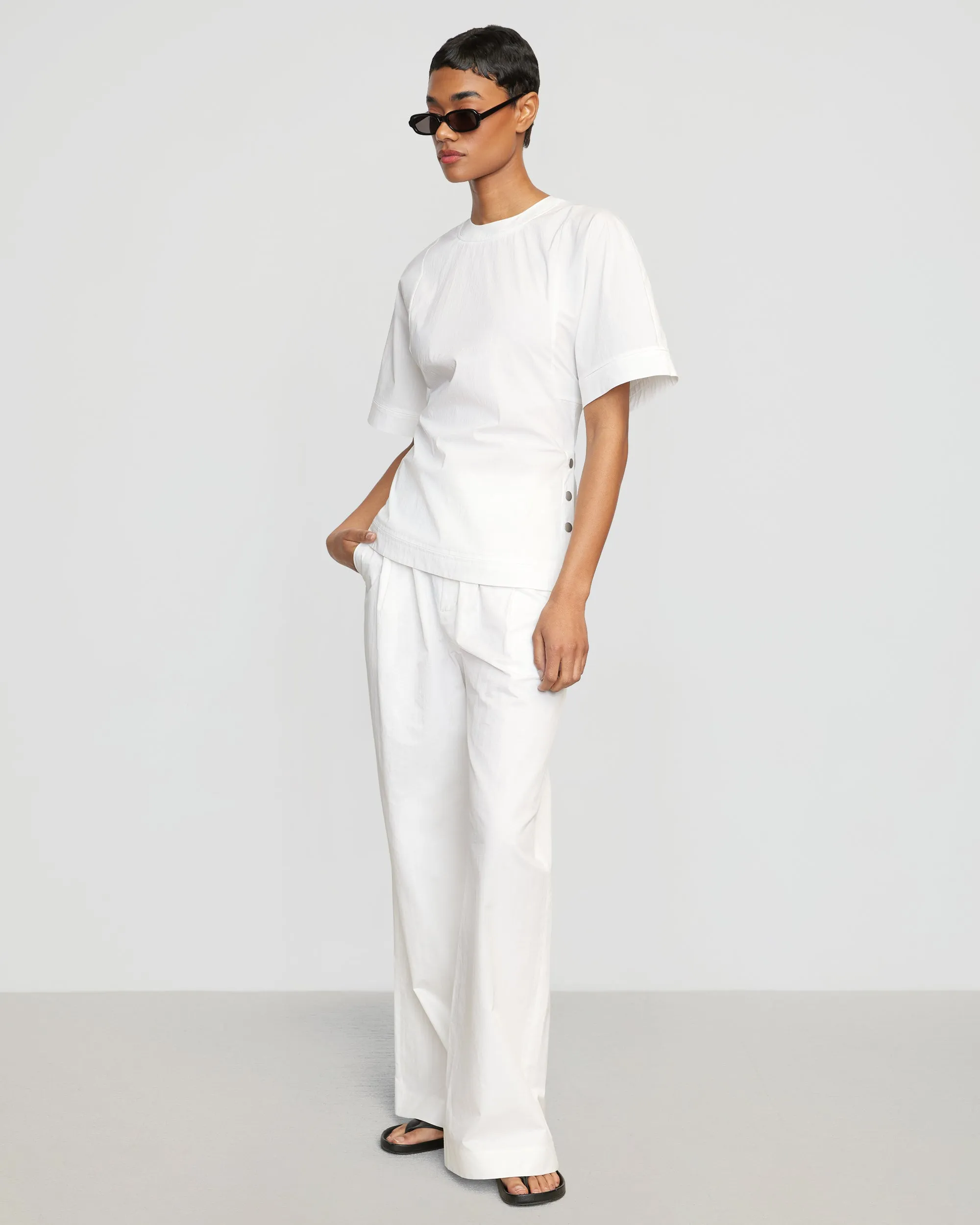 Blake Pleated Wide Leg Pant