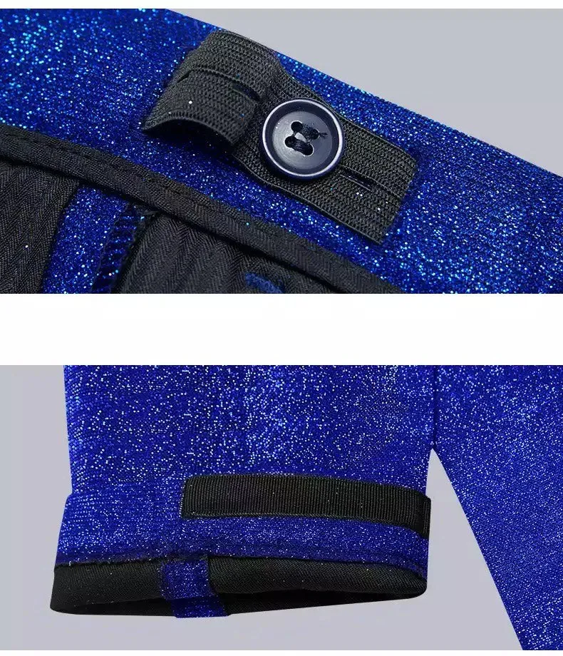 Blue Shimmering Emperor Suit