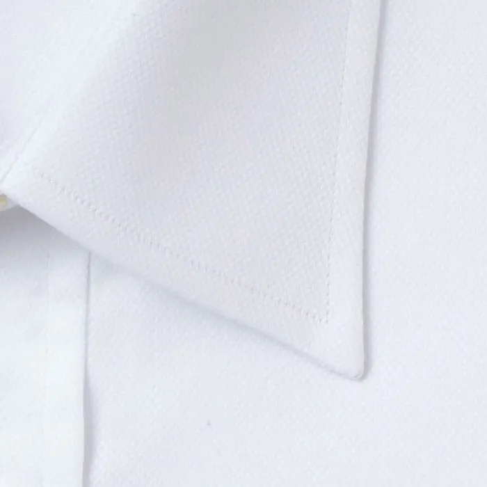 Broadcloth Pique Tuxedo Shirt - Tailored