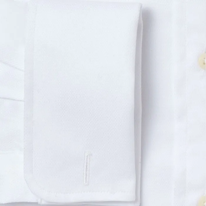 Broadcloth Pique Tuxedo Shirt - Tailored