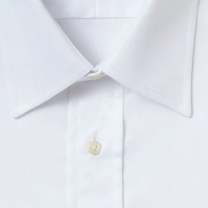 Broadcloth Pique Tuxedo Shirt - Tailored