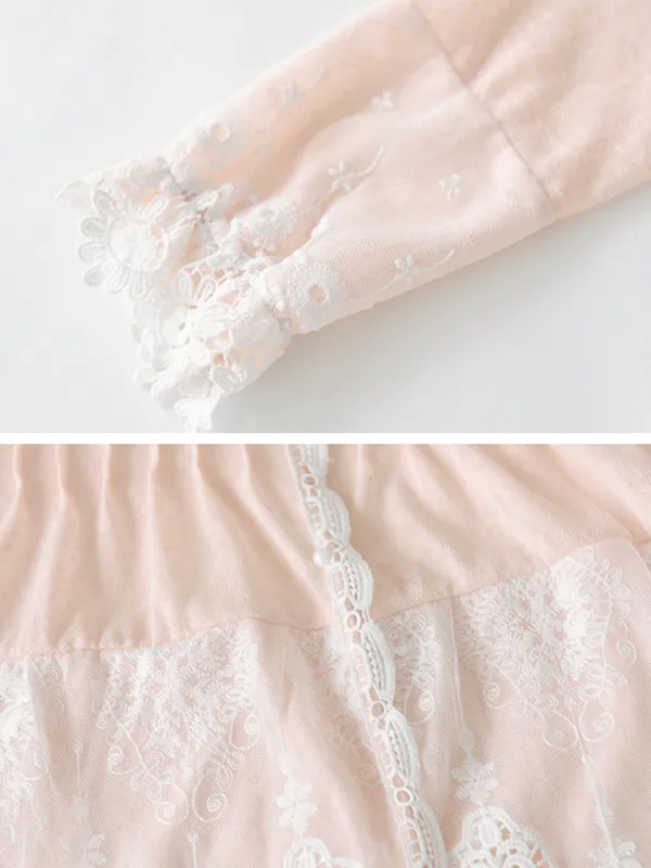bubbly afternoon lace cardigan