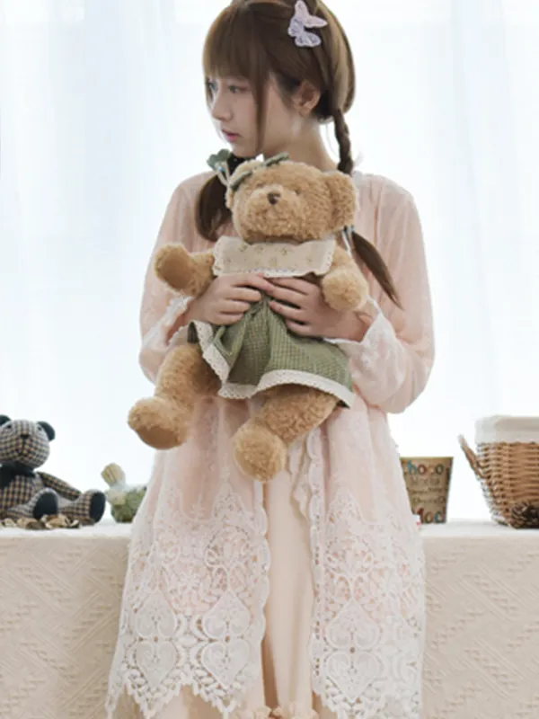 bubbly afternoon lace cardigan