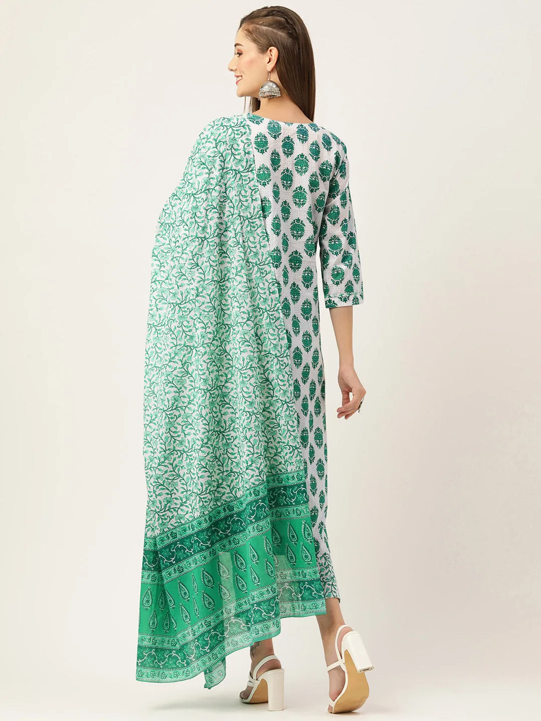 Buy Aqua Comfort Fit Cotton Suit Set for Women Online - Zola