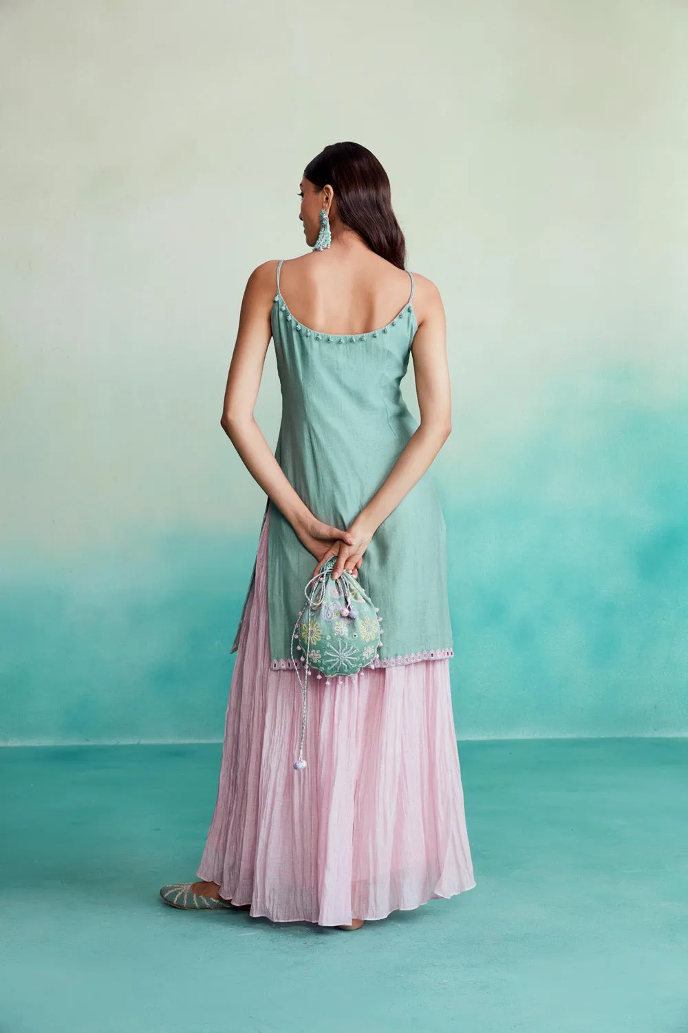 Celestial Kurta Sharara Set