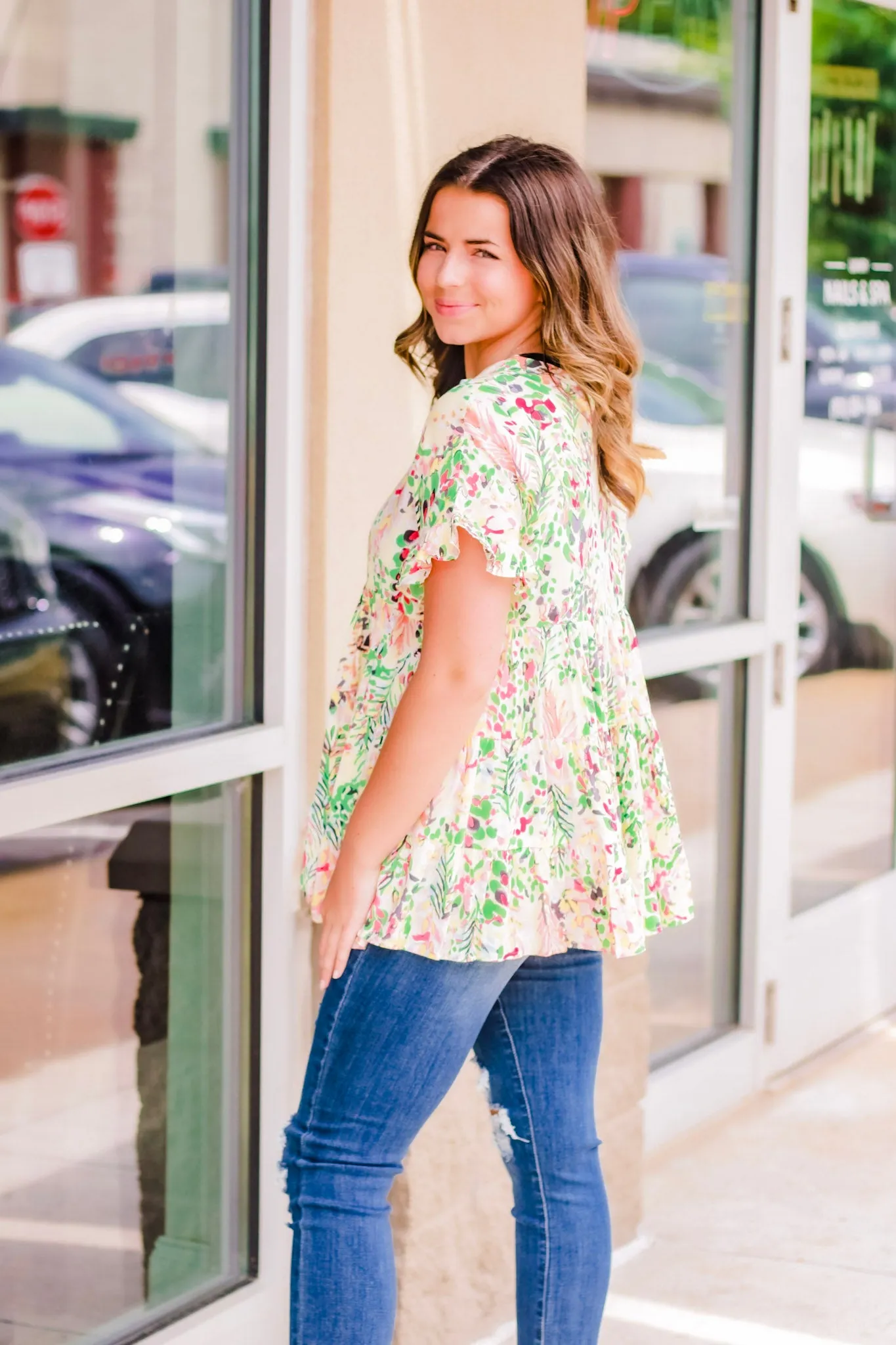 Chasing Dreams Blouse in Cream