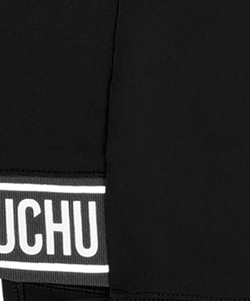 CHUCUCHU Logo Point Skirt - Black